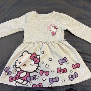 Sanrio Hello Kitty Gray and Pink Sweatshirt